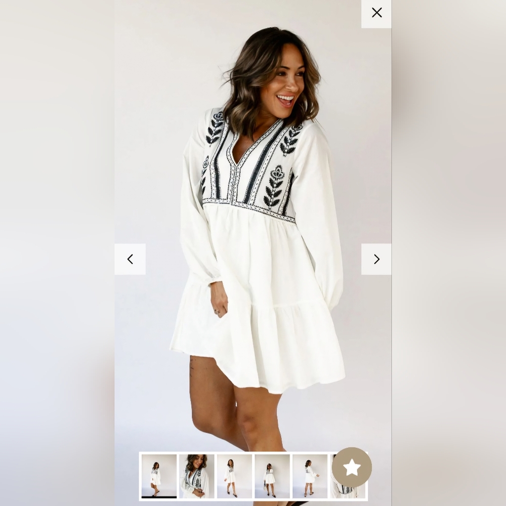 Sunday up mini dress